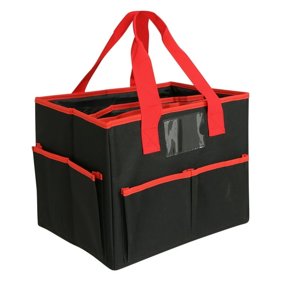 HERFIER Large Capacity Teacher Tote Bag - Black