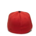 thumbnail image 2 of OC Sports AIR25 Flexible Fitting Cap - Red Black, 2 of 8