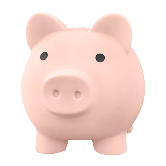 Lilixerw Small Pig Bank,Unbreakable Plastic Money Bank,Coin Bank Medium Size Piggy Banks,Practical Gifts for Birthday,Christmas