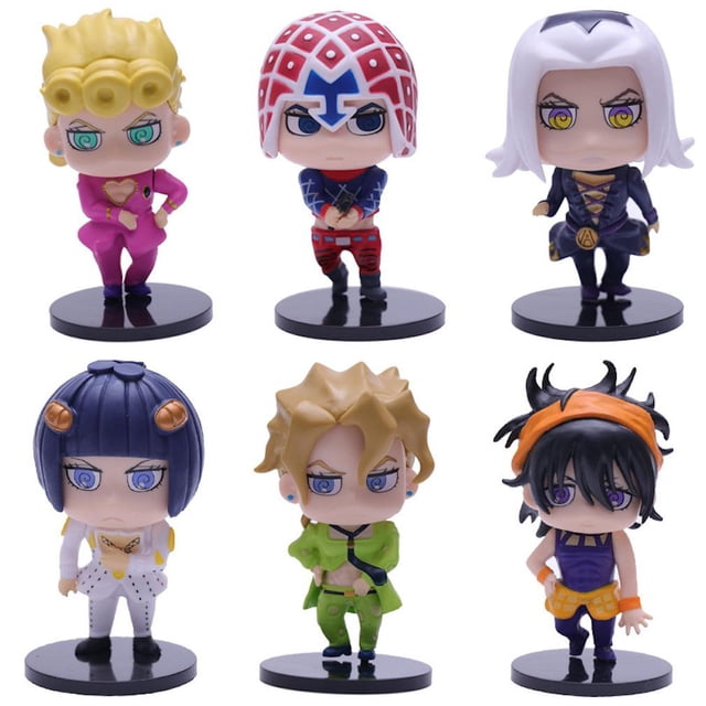 Figura Toy Collection Jojos Bizarres Adventures, 6 unidades, 10 cm