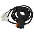 thumbnail image 1 of Motorcycle Light Switch, ATV Light Switch ABS Rubber Universal  For Electric Bicycle, 1 of 8