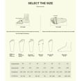 thumbnail image 6 of Womens Sandals Comfortable Footbed Arch Support Walking Shoes 2026 Summer Trendy Slingback Platform Flat Shoes Beige Size 8, 6 of 7