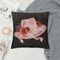 thumbnail image 2 of Western Pillows,Western Pillow Covers ,Pink Preppy Room Decor,Cowgirl Room Decor,Western Girl Cowgirl Decor, Cowgirl Gifts,Western Room Decor for Bedroom,Western Gifts for Women, 2 of 5