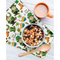 thumbnail image 3 of Saint Patrick's Day Kitchen Dish Towels for Drying Dishes Set of 2, Gnomes Hats Boots Clovers Leaves Waffle Weave Microfiber Hand Tea Bathroom Towels Quick Dry & Absorbent Towel 12x12, 3 of 7