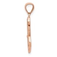 thumbnail image 2 of Real 14kt Rose Gold Anchor Pendant; for Adults and Teens; for Women and Men, 2 of 3