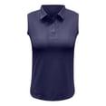 thumbnail image 4 of TSADFHJI Womens Tops 2Xl Ladies Dry Micro Mesh Sleeveless L Dark Blue, 4 of 4