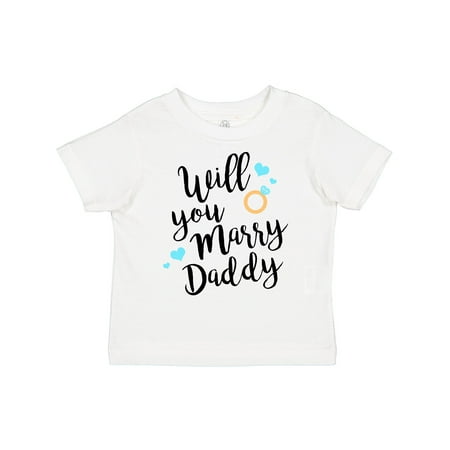 

Inktastic Will You Marry Daddy-ring Gift Toddler Boy or Toddler Girl T-Shirt