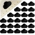 thumbnail image 4 of 4X Carpet Cloud Rug Floor Mat Non Slip Reversible Rug Stopper Anti Slip Flat Reusable and Washable Carpet Tape for Hardwood Floor Mat Black Carpet Area Tile Corner Carpet, 4 of 8