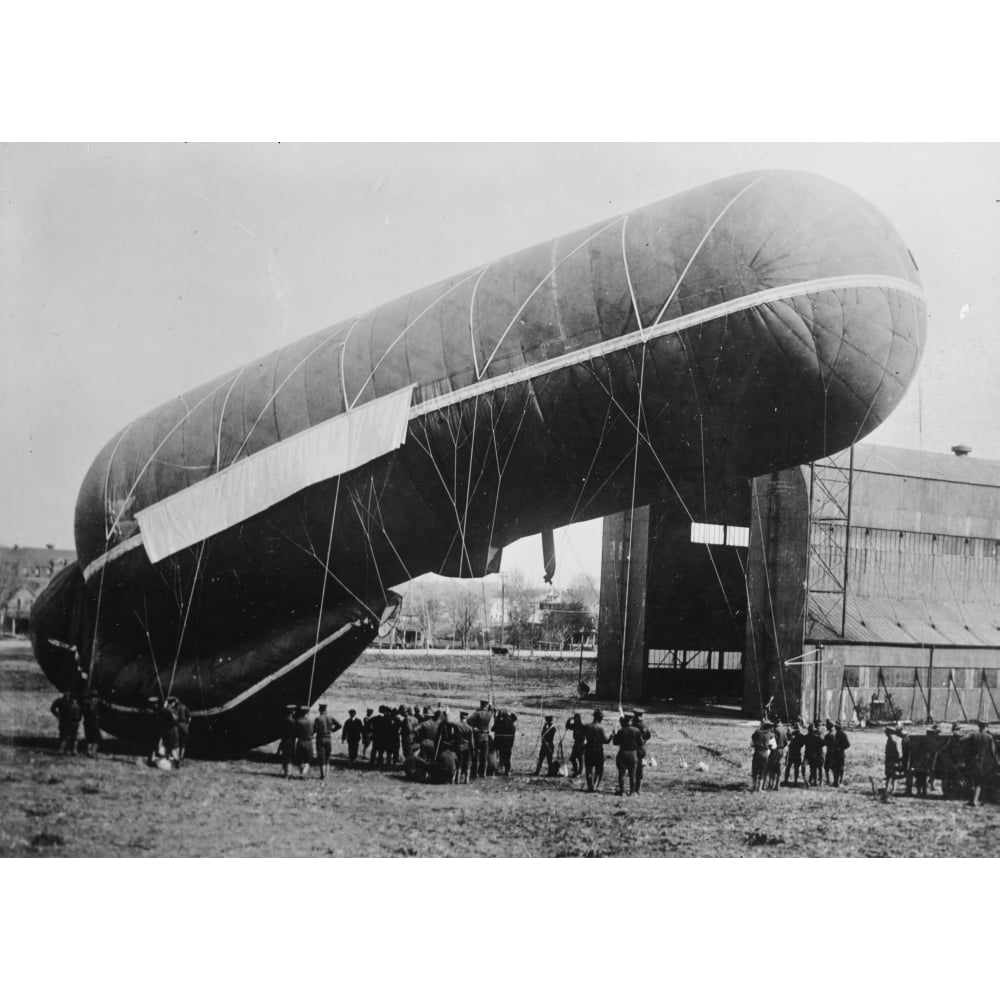 Observation balloon U.S.A. Poster Print (24 x 36)