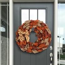 Love, Laugh, Craft Fall Burlap Wreath Project Kit, 7-Pk, Precut Ribbon, Multi-Color