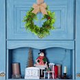 thumbnail image 3 of Peonyrain 12Pcs Christmas Kitchen Cabinet Wreaths with Ribbon Xmas Small Cabinet Wreaths Hanging Artificial Greenery Wreath for Door Window Chair Wall Christmas Decoration, 3 of 6