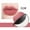 B, variant on Matte Lipstick, Color Changing Lipstick, Long Lasting Moisturizing Velvet Lipstick Stain, Lip-Shaped Design Non-Stick Cup High Pigmented Waterproof Lip Gloss