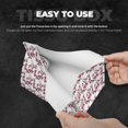 thumbnail image 5 of Picia Cherry Blossoms Pattern Long Tissue Box Cover,PVC Leather Triangle Holder,Tissue Box Holder with Magnetic Bottom,Facial Paper Organizer Dispenser-7.9"X4.9"X4.5", 5 of 9