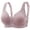 Rose Gold, variant on Bras for Women Full Coverage Large Size Front Buckle Wrap Up Tank Top Style Thin Breathable Black 38