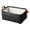 Dark Gray, variant on Corduroy Storage Basket - Soft Fabric Organizer Bin for Home Essentials
