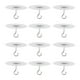 thumbnail image 1 of 12 ganchos adhesivos para techo, multifuncionales, se adhieren al gancho y son perfectos para colgar comederos de pájaros y ., 1 of 7