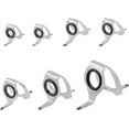 thumbnail image 3 of 7Pcs 5 Sizes Fishing Rod Guide Kit Rod Stainless Steel Guides Ring Set Fishing Rod Eye Replacement Kit Fishing Rod Repair Accessories, 3 of 6