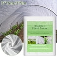 thumbnail image 3 of Manta Para Plantas De Jardín, Forro Polar Para Protección Contra Heladas, Cubiertas Para Plantas, Tela No Tejida Reutilizable, Manta De Protección De Red Para Jardín Muyoka Hogar, 3 of 7