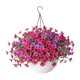 thumbnail image 2 of Cesta de flores artificiales colgantes con plantas artificiales, maceta colgante realista para primavera, balcón, habitación y patio. Estilo E, 2 of 8