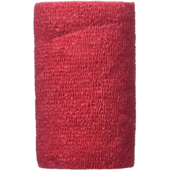 Vetrap 4" x 5 Yard Roll - Red