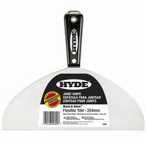 10" Hyde 02890 Black & Silver Carbon Steel Flexible Joint Knife with Hammerhead End