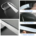thumbnail image 5 of Amerteer 20 Pack Safety Face Shields Ultra Clear Transparent Protective Full Face Shield & Saliva Droplet Splash Guard to Protect Eyes Mouth Nose | Comfortable Anti-Fog PET Plastic Visor, 5 of 7