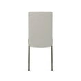 thumbnail image 5 of Amisco Torres Dining Chair - Pale Grey Beige Polyester / Grey Metal, 5 of 10
