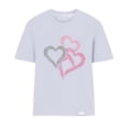 thumbnail image 4 of Staron Women's Casual Printed Short Sleeve Round Neck T-Shirt Funny Graphic Tee Loose Comfy Festival Top, White M, 4 of 4