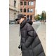 thumbnail image 3 of Abrigos de invierno para mujer, nuevos abrigos largos y holgados de plumón grueso, chaqueta acolchada con capucha de plumón de pato blanco, chaquetas de plumón grandes informales de color sólido, 3 of 5