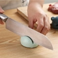 thumbnail image 2 of 1pc, Knife Sharpeners, Mini Frogs Sharpening Knife Tools, Kitchen Sharpener For Knife Scissors Blade, Manual Scissors Sharpener, Multi-function Sharpening Stone, Knife Sharpener Grinding Tool For Home, 2 of 5