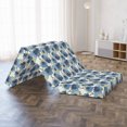 thumbnail image 4 of Floral Foldable Mattress, Ombre Romantic Flowers, 78.7" x 47.2", Grey Navy, by Ambesonne, 4 of 4