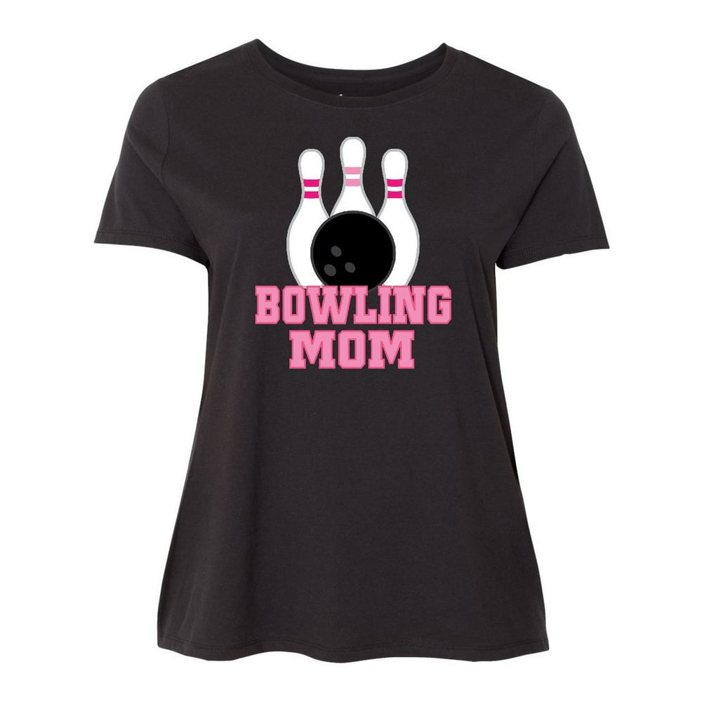 INKtastic Inktastic Bowling Mom Adult Women's Plus Size TShirt
