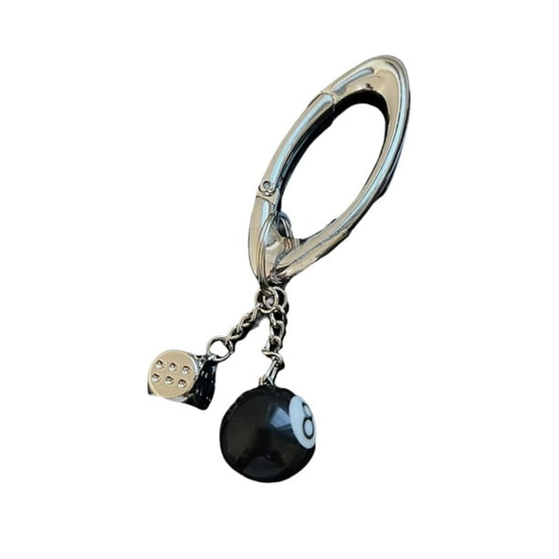 LUVCLS Llavero de metal con hebilla para senderismo, bolso para hombre, cinturón con hebilla de aleación de zinc para montañismo, accesorios colgantes