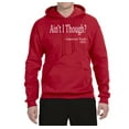 thumbnail image 2 of Wild Bobby, Ain't I Though? Sojourner Truth 1851, Unisex Graphic Hoodie SweatTees, Red, 3X-Large, 2 of 3