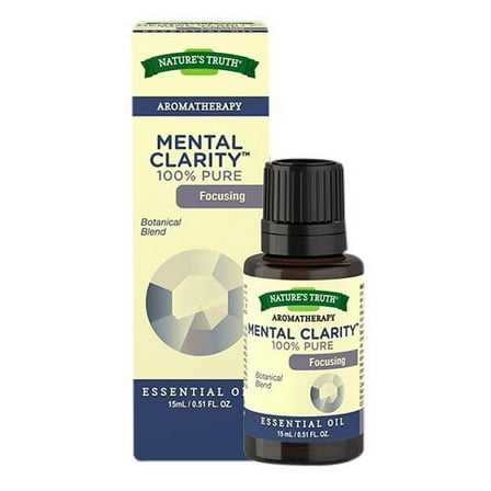 Natures Truth Essential Oil, Mental Clarity, 0.51 oz