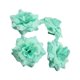thumbnail image 2 of Injueey 50 paquetes/lote de tela de bajo mantenimiento con apariencia realista para álbumes y ceremonias de ropa de amplia aplicación Flores artificiales cian 4.5 cm, 2 of 6