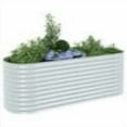 thumbnail image 4 of vidaXL Garden Raised Bed Silver Galvanized steel Large Durable, 4 of 10