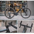 thumbnail image 4 of Eigraketly Bicicletas de carretera Manillar Fibra de carbono Alta dureza Bicicletas de carreras integradas Manillar Reparación de manillar Reemplazo de Ciclismo 420 mm 110 mm Eigraketly OD027626-02, 4 of 6