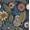 Blue, variant on Boho Wallpaper Peel and Stick, Dark Vintage Floral Contact Paper, 17.5" x 197" Retro Botanical Flower Wall Paper Self Adhesive Removable Waterproof for Walls Shelf Cabinet Table (Blue,Yellow, Green)