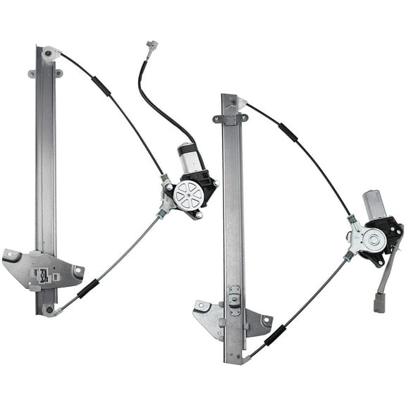 A-Premium Power Window Regulator with Motor Compatible with Toyota RAV4 1996-2000 Front Left and Right 2-PC Set
