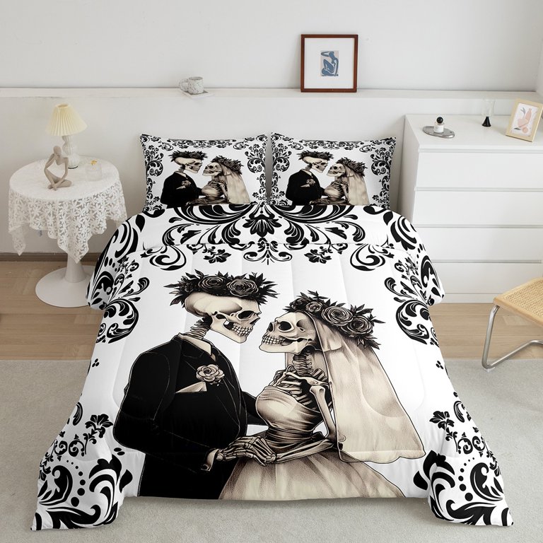 Death Moth Throw Blanket – 60x80 Inches, Gothic Boho Skull Design, Plush Polyester