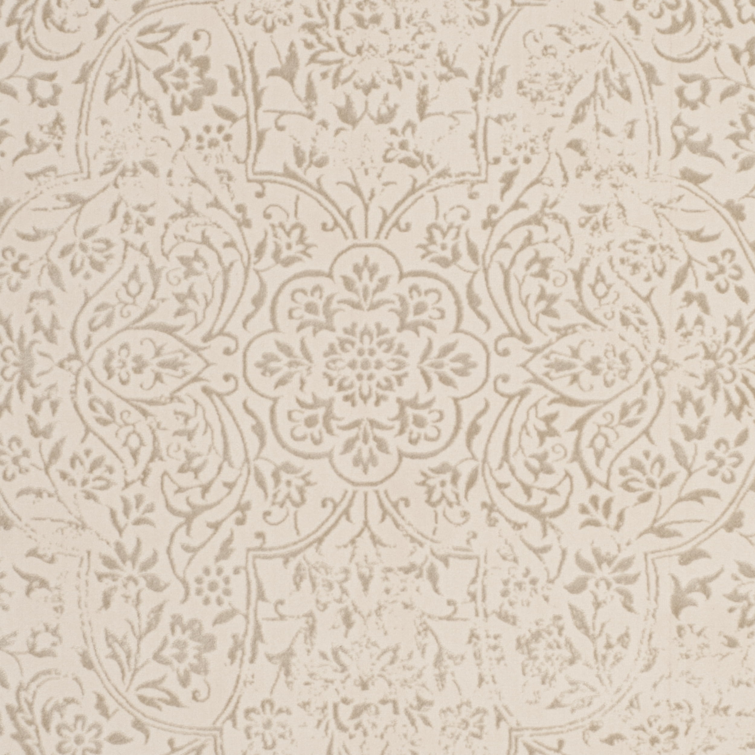 SAFAVIEH Noble Caelestinus Floral Bordered Area Rug, Beige/Ivory, 5'1" x 7'6"