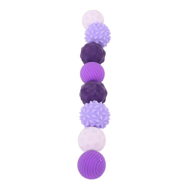 Sensory Balls High Elasticity Vibrant Textured Fidget Toy 8Pcs