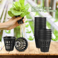 thumbnail image 4 of 240 Pack 2 Inch Net Cups Slotted Mesh Wide Lip Filter Plant Net Pot Bucket Basket for Hydroponics, 4 of 8