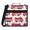 Multicolor 3, variant on Herdesigns United States American Flag Zipper Binder 1.5 Inch 3 D-Rings with Shoulder Strap & Handle, Waterproof 4th of July Binder Organizer Bag for 13 Inch Laptop