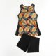 thumbnail image 5 of Trajes de baño tankini para mujer Trajes de baño vintage estampados para mujer Trajes de baño conservadores Traje de baño bikini con falda de playa estampada para mujer, 5 of 8