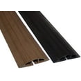 thumbnail image 1 of Electriduct D-100 Rubber Duct Floor Cord Cover Wire Management Cable Protector - 5 Feet (Brown), 1 of 4