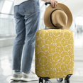 thumbnail image 2 of Yellow Lemon Fruit Slices Orange Pattern Luggage Cover Fashion Suitcase Cover Baggage Covers Fit 25-28 Inch Luggage (Go Travel), 2 of 5