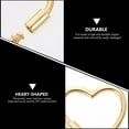 thumbnail image 3 of MasteelfCA 1Pc Heart Shape Screw Carabiner Lock Charm Beautiful Necklace Link Connector, 3 of 8