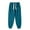 Navy, variant on Diufon Men's Athletic Running Pants Casual Elastic Waisted Drawstring Wide Leg Loose Sweatpants with Pockets